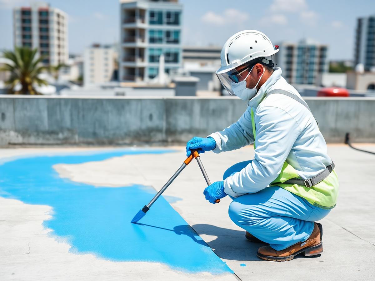 BuildCare waterproofing crew at work